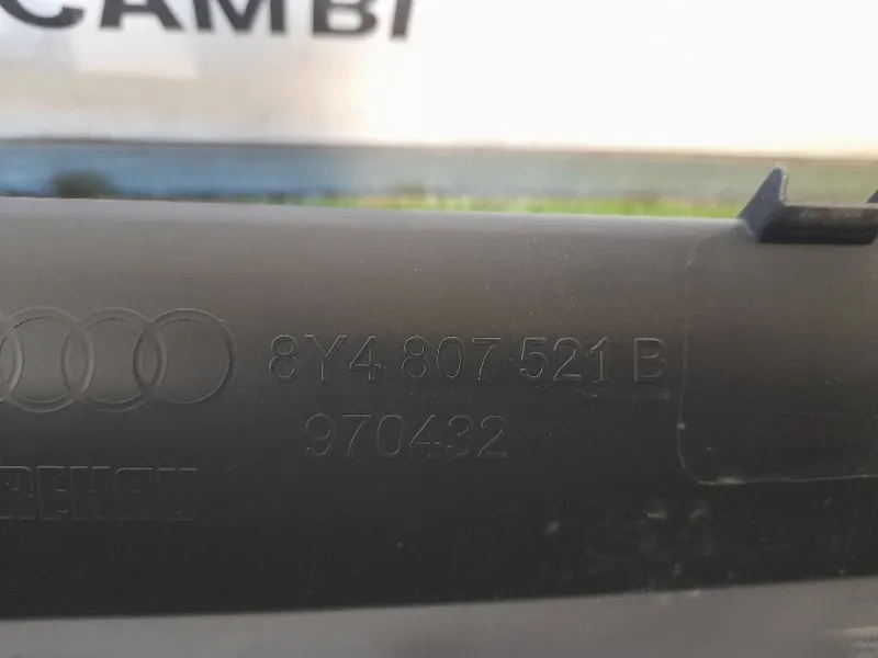 Spoiler Paraurti POST 8Y4807521B Audi A3 8YA Sportback 2019