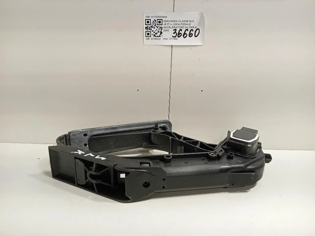 Pedale Acceleratore A1703000404 Mercedes Classe SLK R171 2004