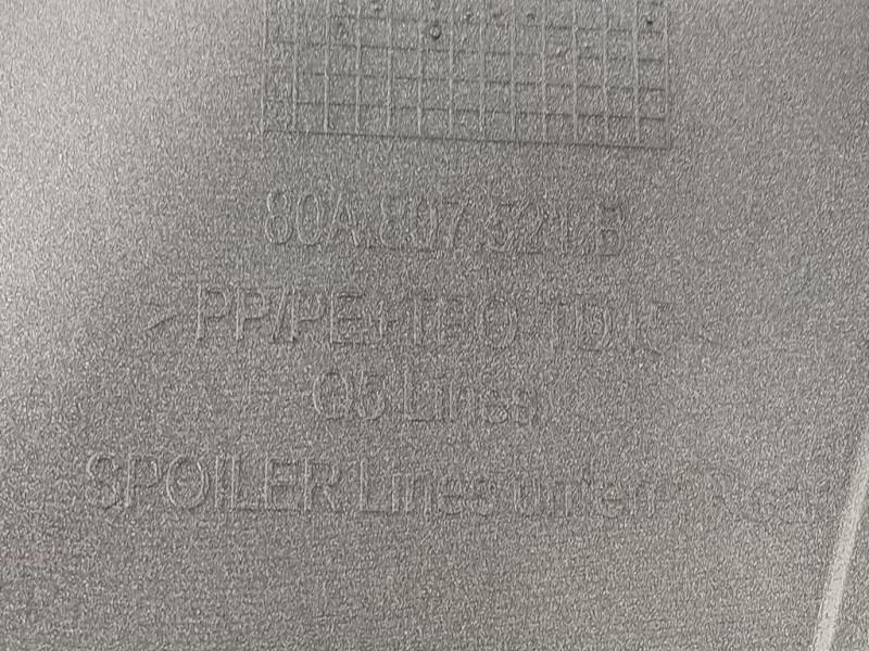 Spoiler Paraurti POST 80A807521B Audi Q5 8RB 2012