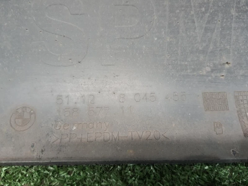 Spoiler Paraurti POST 51128045455 Bmw Serie 1 E82 Coupe 2005