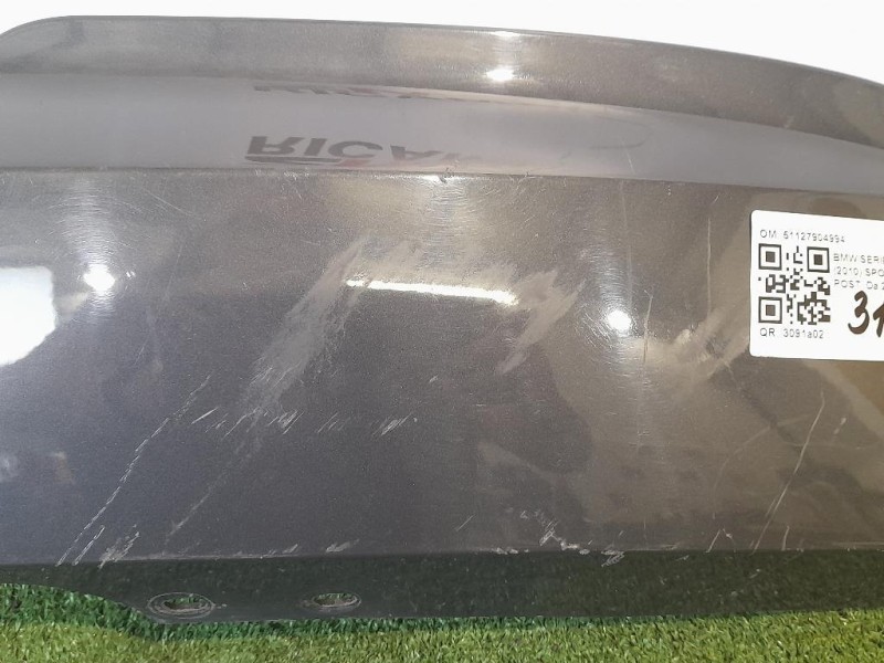 Spoiler Paraurti POST 51127904994 Bmw Serie 5 F10 Berlina 2010