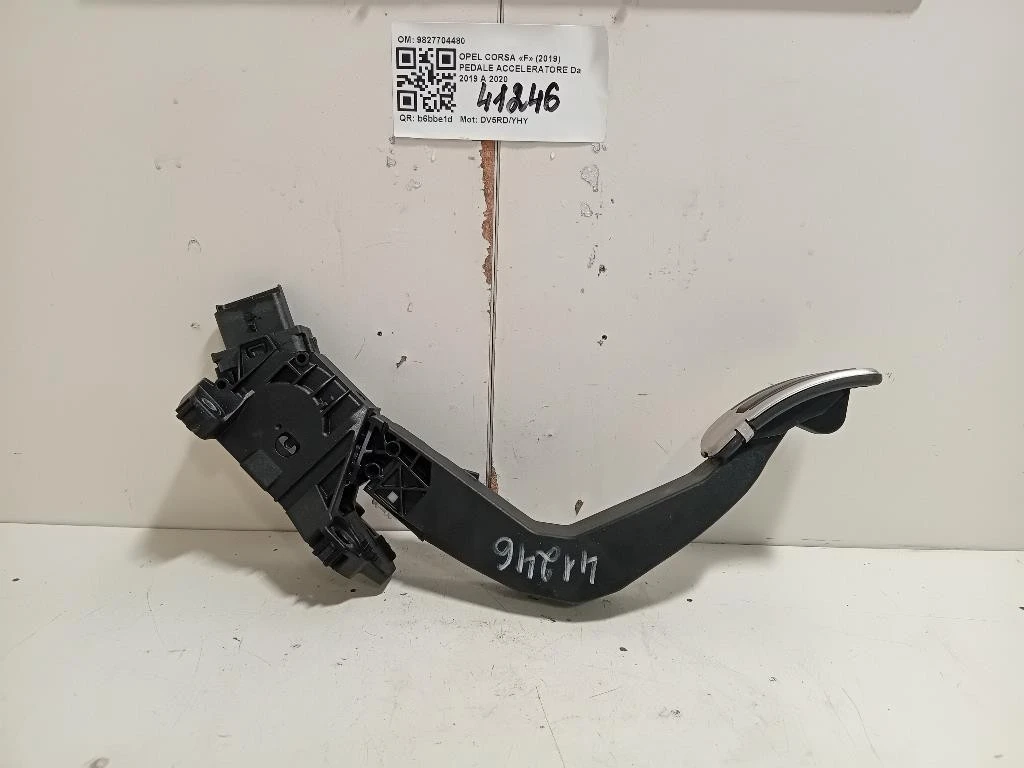 Pedale Acceleratore 9827704480 Opel Corsa F 2019