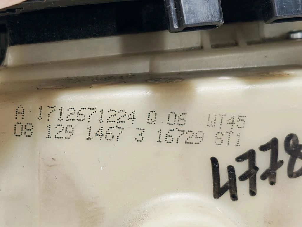 ASTA LEVA Cambio A1712671224 Mercedes Classe SLK R171 2004