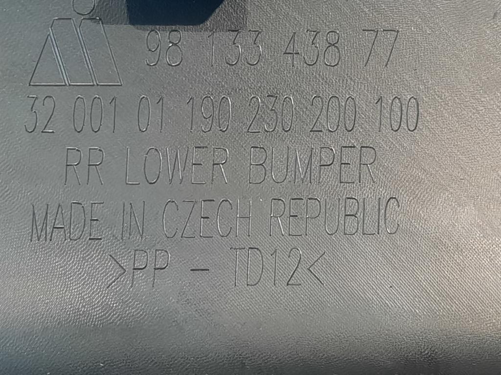 Spoiler Paraurti POST Citroen C3 III 2016