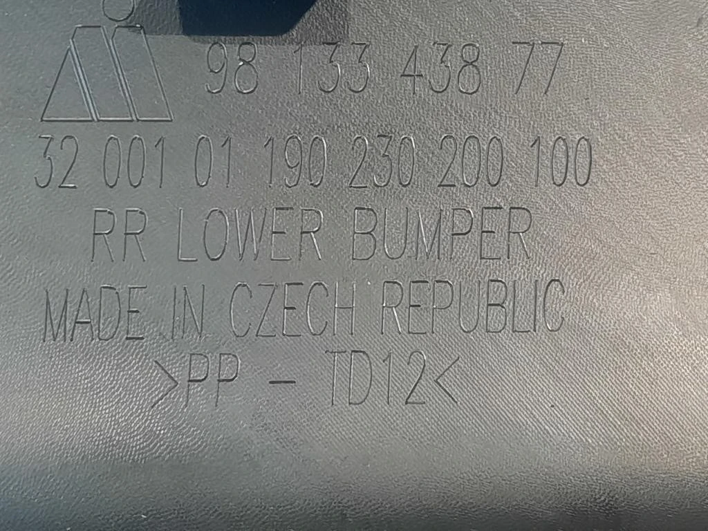 Spoiler Paraurti POST Citroen C3 III 2016