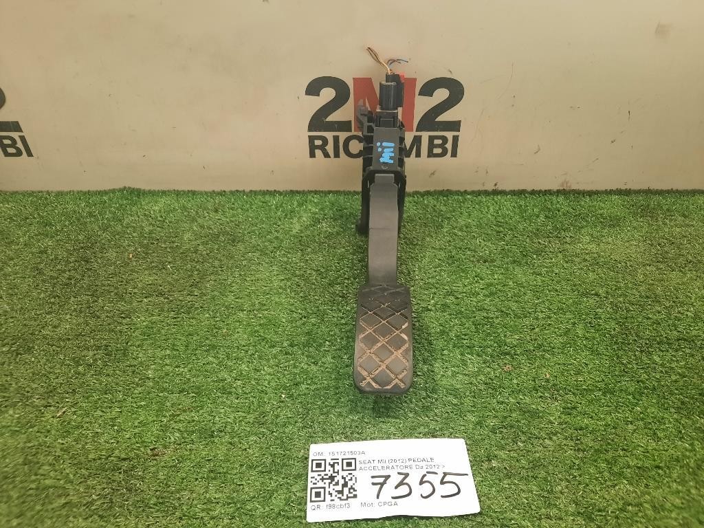 Pedale Acceleratore 1S1721503A Seat MII 2012