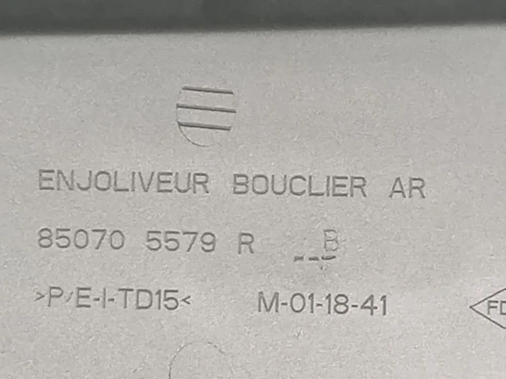 Spoiler Paraurti POST 850705579R Dacia Sandero III 2020