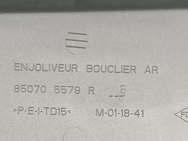 Spoiler Paraurti POST 850705579R Dacia Sandero III 2020