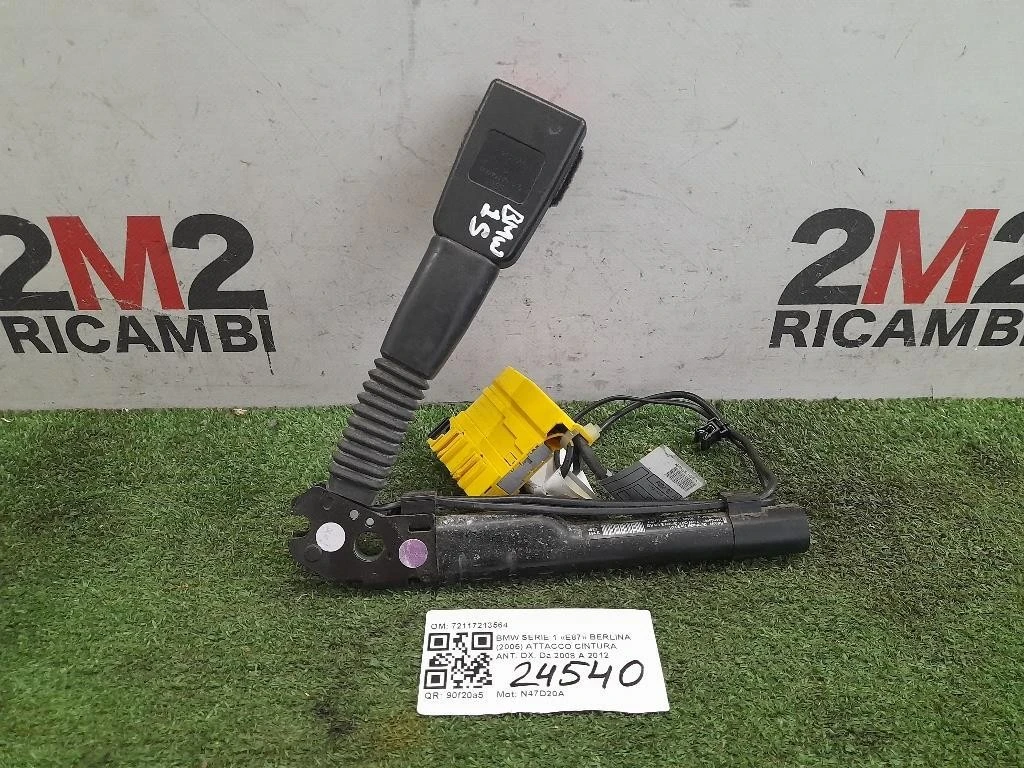 Attacco Cintura ANT DX 72117213564 Bmw Serie 1 E87 Berlina 2005