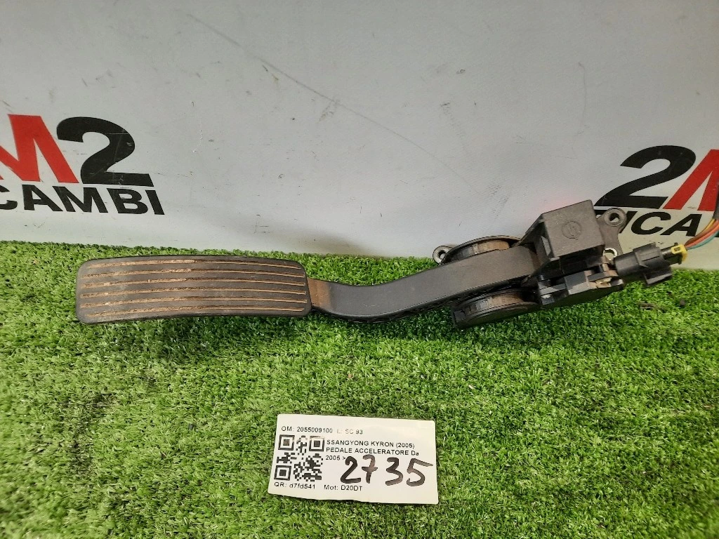 Pedale Acceleratore 2055009100 Ssangyong Kyron 2005