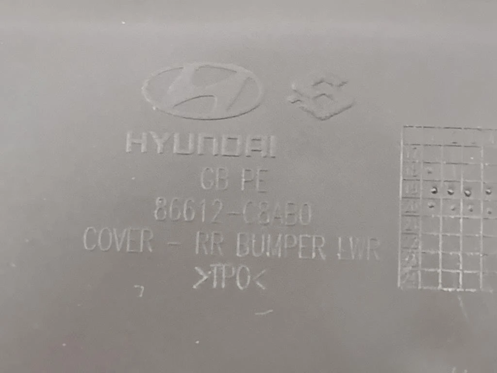 Spoiler Paraurti POST 86612-C8AB0 Hyundai I20 II 2014