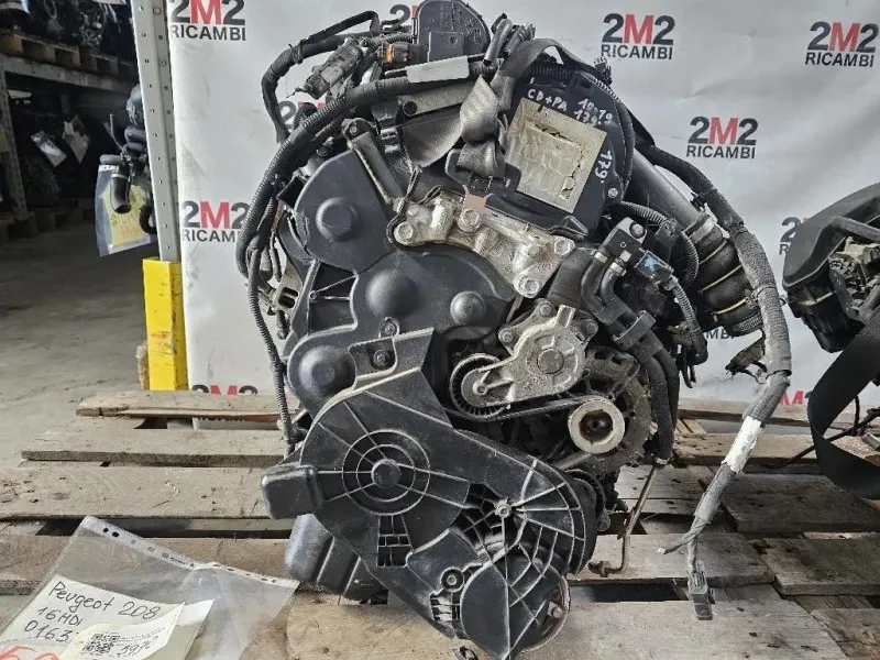 Motore Completo 9HP DV6DTED 92 CV 68 KW Peugeot 208 I 2012