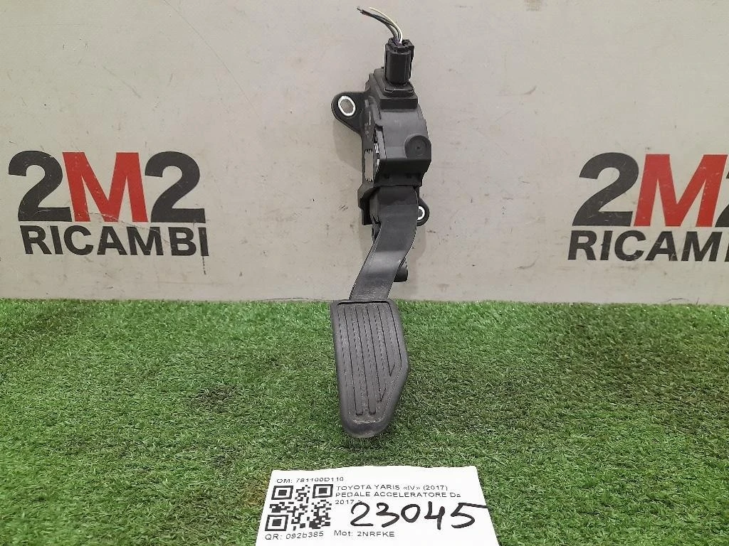 Pedale Acceleratore 781100D110 Toyota Yaris IV 2017