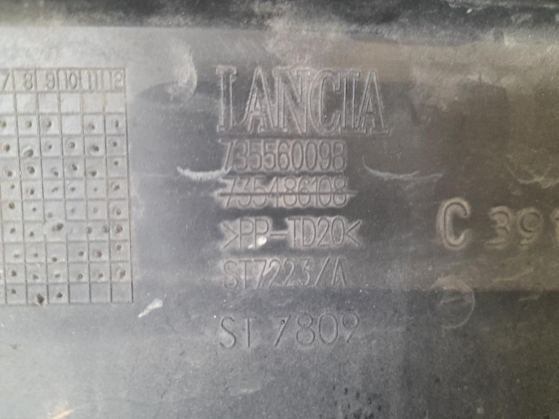 Spoiler Paraurti POST 735560098 Lancia Ypsilon III 2011