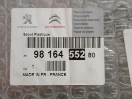 Spoiler Paraurti POST 9816455280 Peugeot 2008 I 2016