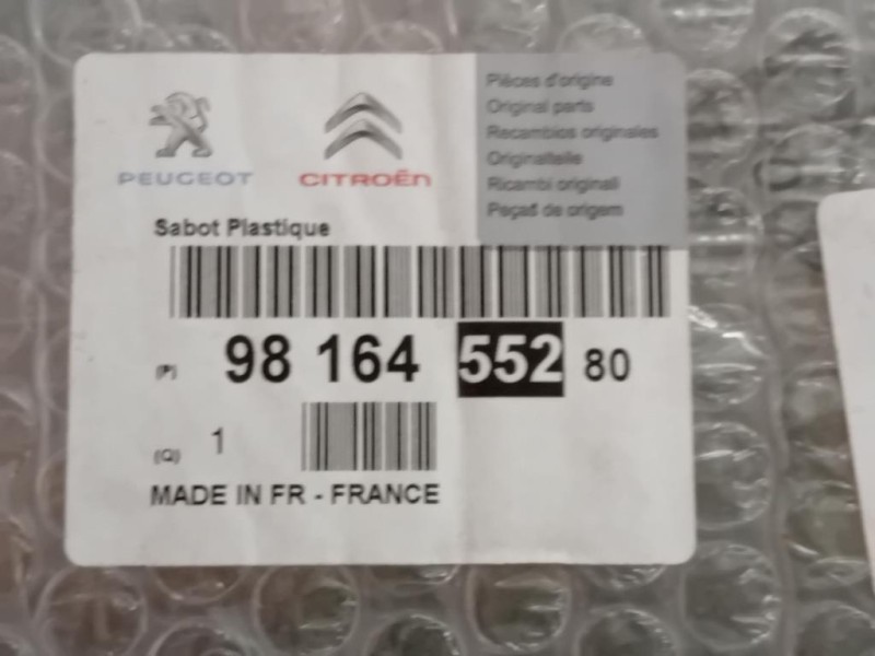 Spoiler Paraurti POST 9816455280 Peugeot 2008 I 2016