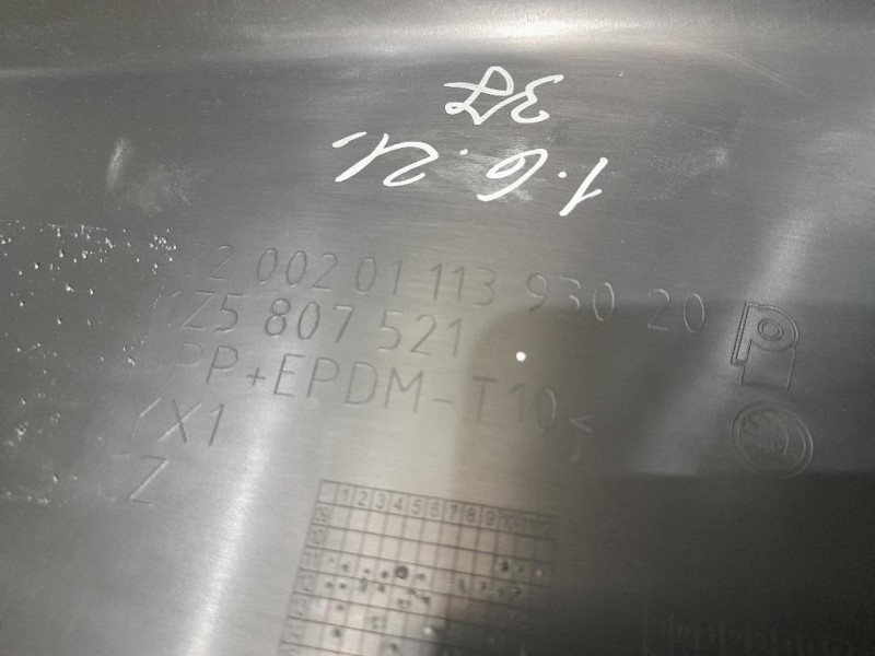 Spoiler Paraurti POST 1Z5807521 Skoda Octavia 1Z3 2004