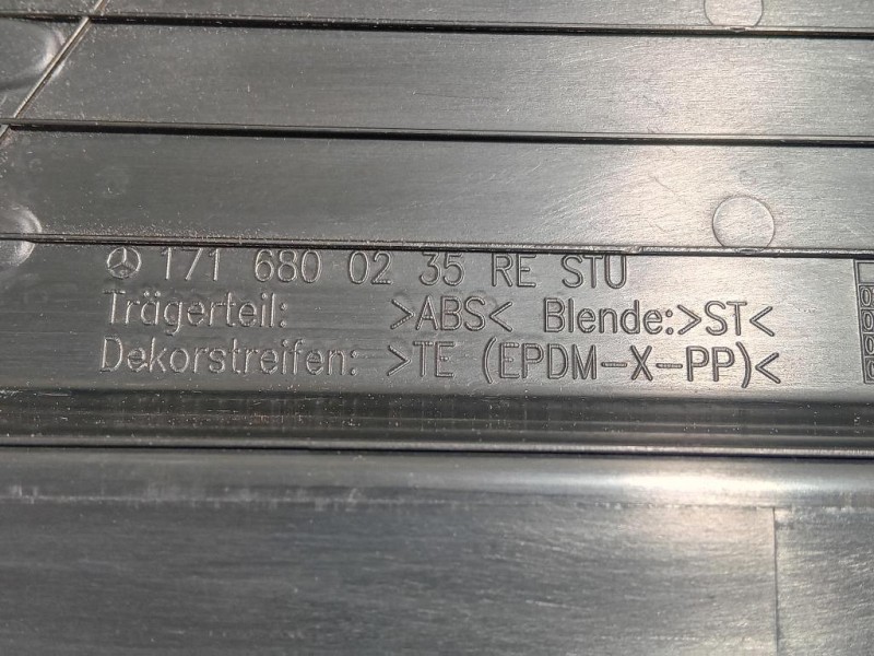 Pedana Battitacco ANT DX A1716800235 Mercedes Classe SLK R171 2004