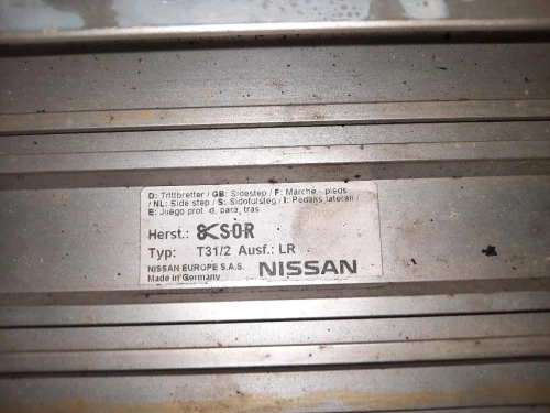 Pedana Battitacco ANT DX Nissan X-trail III 2011