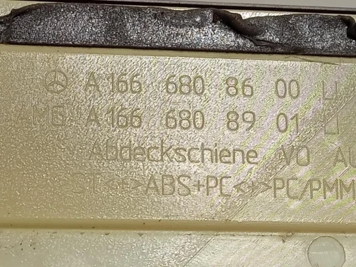 Pedana Battitacco ANT SX A1666808600 Mercedes Classe GLE W166 2015