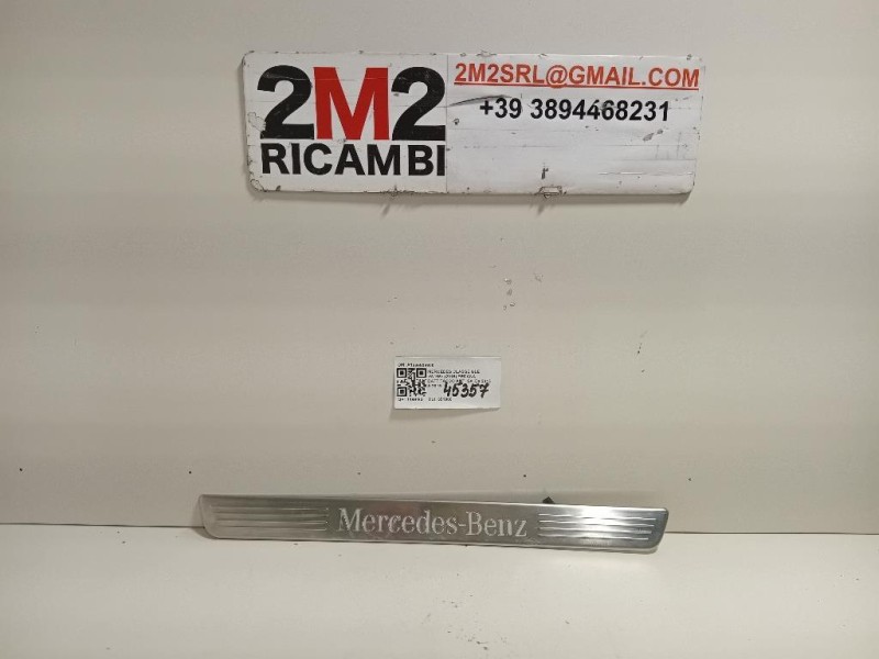 Pedana Battitacco ANT SX A1666808600 Mercedes Classe GLE W166 2015