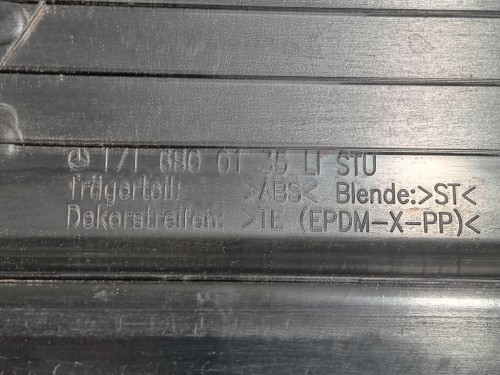 Pedana Battitacco ANT SX