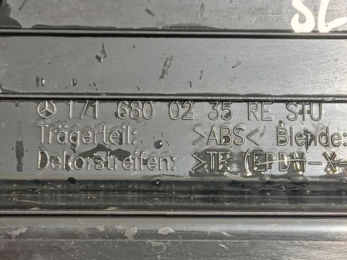 Pedana Battitacco DX A171 680 02 35 Mercedes Classe SLK R170 1997