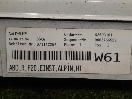 Spoiler Sottoporta DX 51777293553 Bmw Serie 1 F20 Berlina 2015