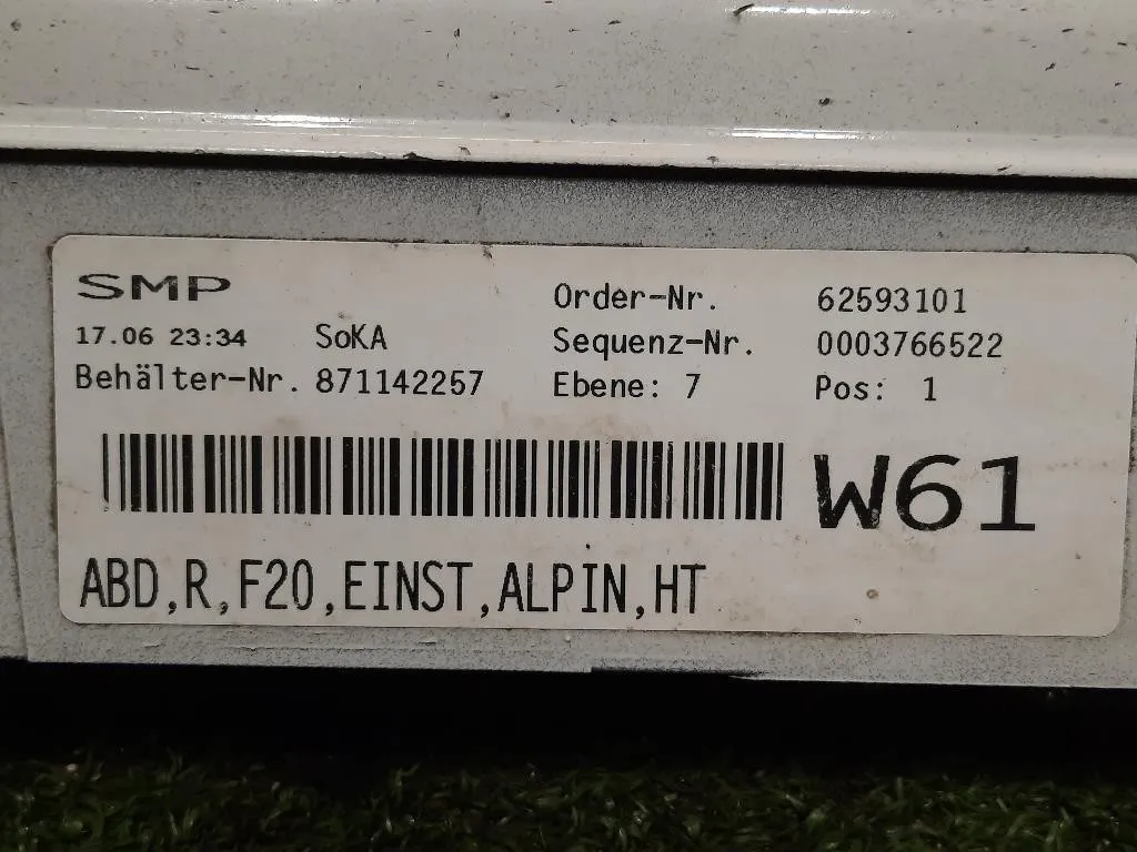 Spoiler Sottoporta DX 51777293553 Bmw Serie 1 F20 Berlina 2015