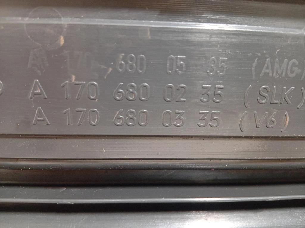 Pedana Battitacco DX A1706800235 Mercedes Classe SLK R171 2008