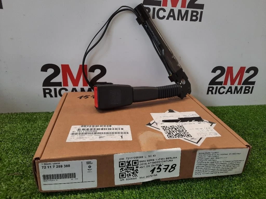 Attacco Cintura ANT DX 72117259388 Bmw Serie 1 F20 Berlina 2015