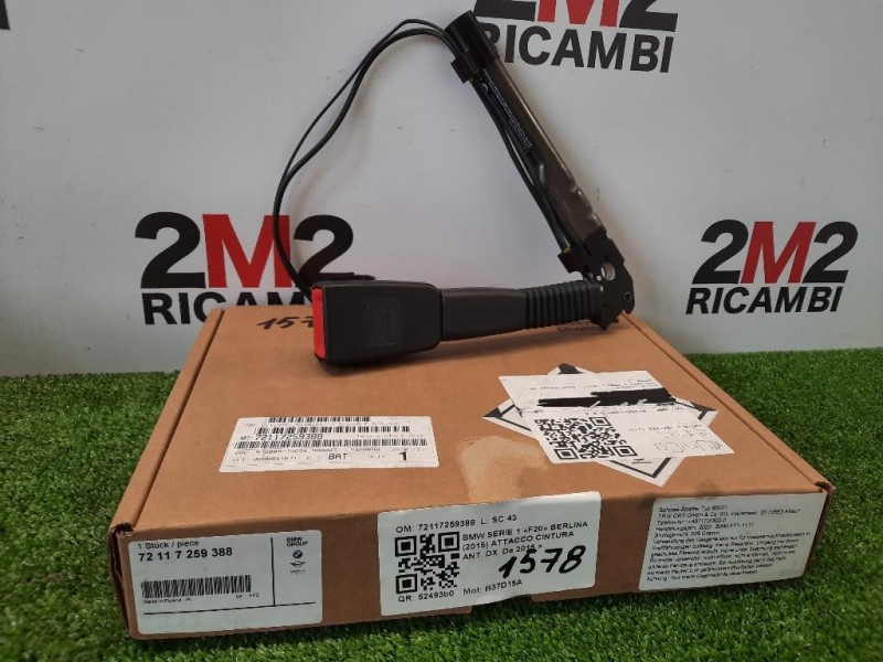 Attacco Cintura ANT DX 72117213564 DX Bmw Serie 1 E87 Berlina 2005