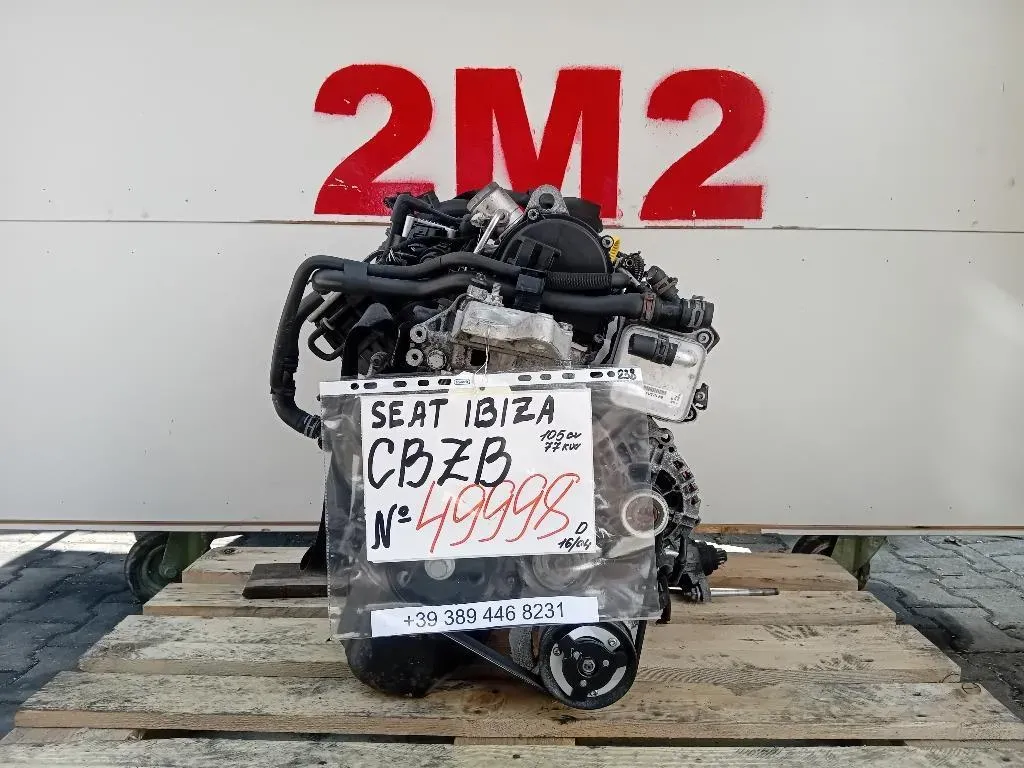 Motore Completo CBZB 105 CV 77 KW Seat Ibiza V 6J5 2013