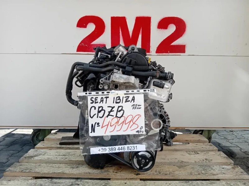 Motore Completo CBZB 105 CV 77 KW Seat Ibiza V 6J5 2013