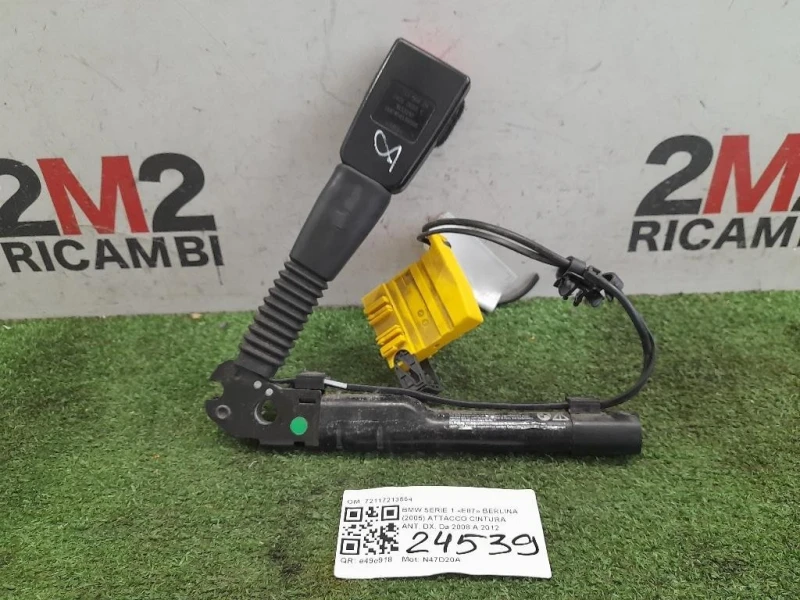 Attacco Cintura ANT DX 72117213564 Bmw Serie 1 E87 Berlina 2005