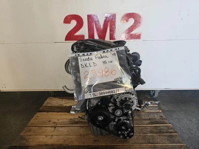 Motore Completo DKLD 95 CV 70 KW Skoda Fabia NJ3 2018