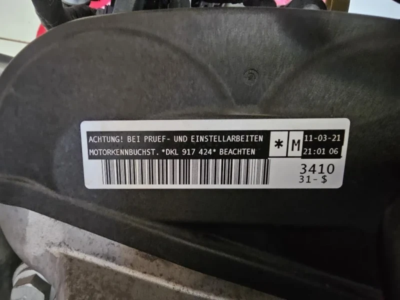 Motore Completo DKLD 95 CV 70 KW Skoda Fabia NJ3 2018