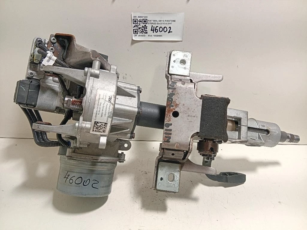 Piantone Sterzo A0041246 Fiat 500L 2013