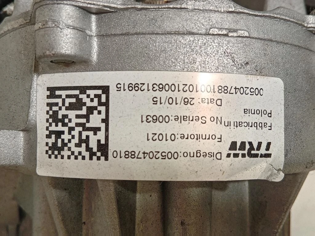 Piantone Sterzo 00520478810 Fiat 500X 2015