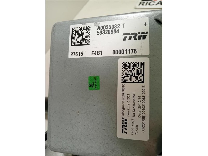 Piantone Sterzo 00520478810 Fiat 500X 2015