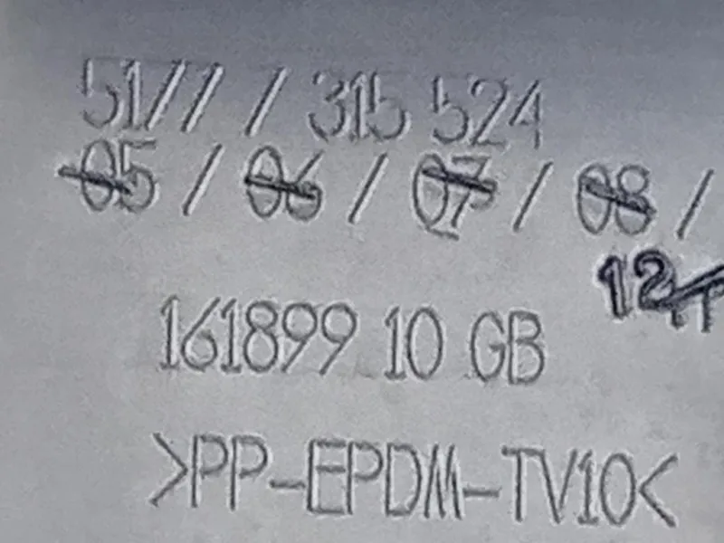 Spoiler Sottoporta DX 5177 7315524 Mini MINI Cooper F55 2014