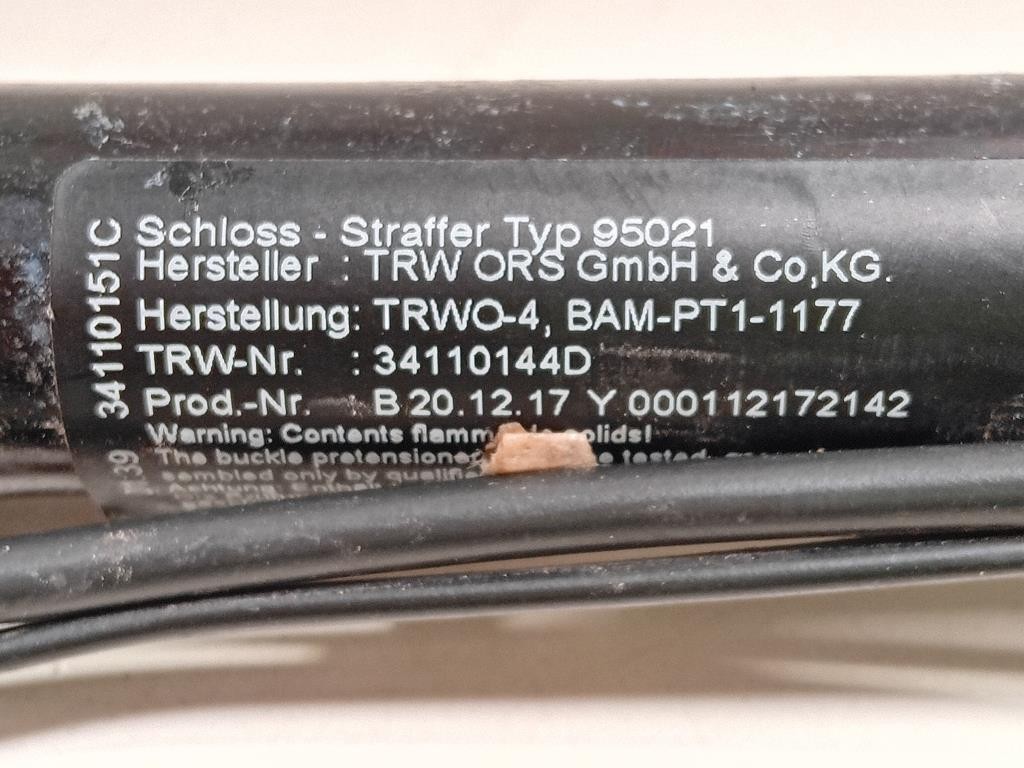 Attacco Cintura ANT DX 72117259388 Bmw Serie 3 F30 Berlina 2012