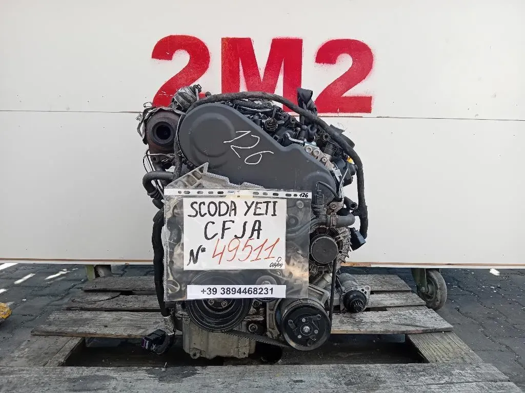 Motore Completo CFJA 170 CV 126 KW Skoda YETI 2014