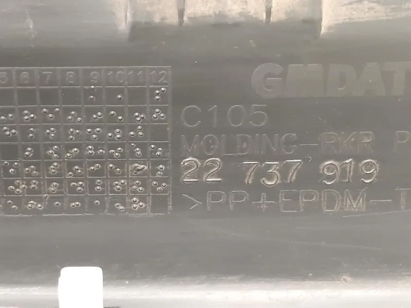 Spoiler Sottoporta DX 22737919 Opel Antara A 2011