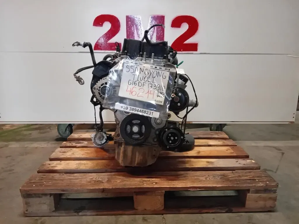 Motore Completo G16DF 173910 128 CV 94 KW Ssangyong Tivoli 2015