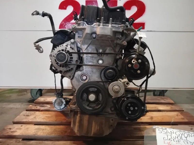 Motore Completo G16DF 173910 128 CV 94 KW Ssangyong Tivoli 2015