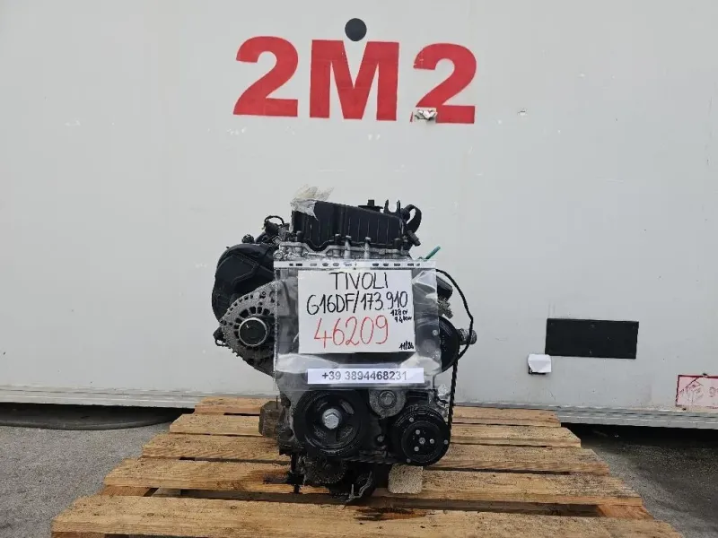 Motore Completo G16DF 173910 173910 Ssangyong Tivoli 2015