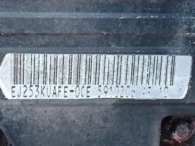 Motore Completo EJ253 167 CV Subaru Outback III 2009