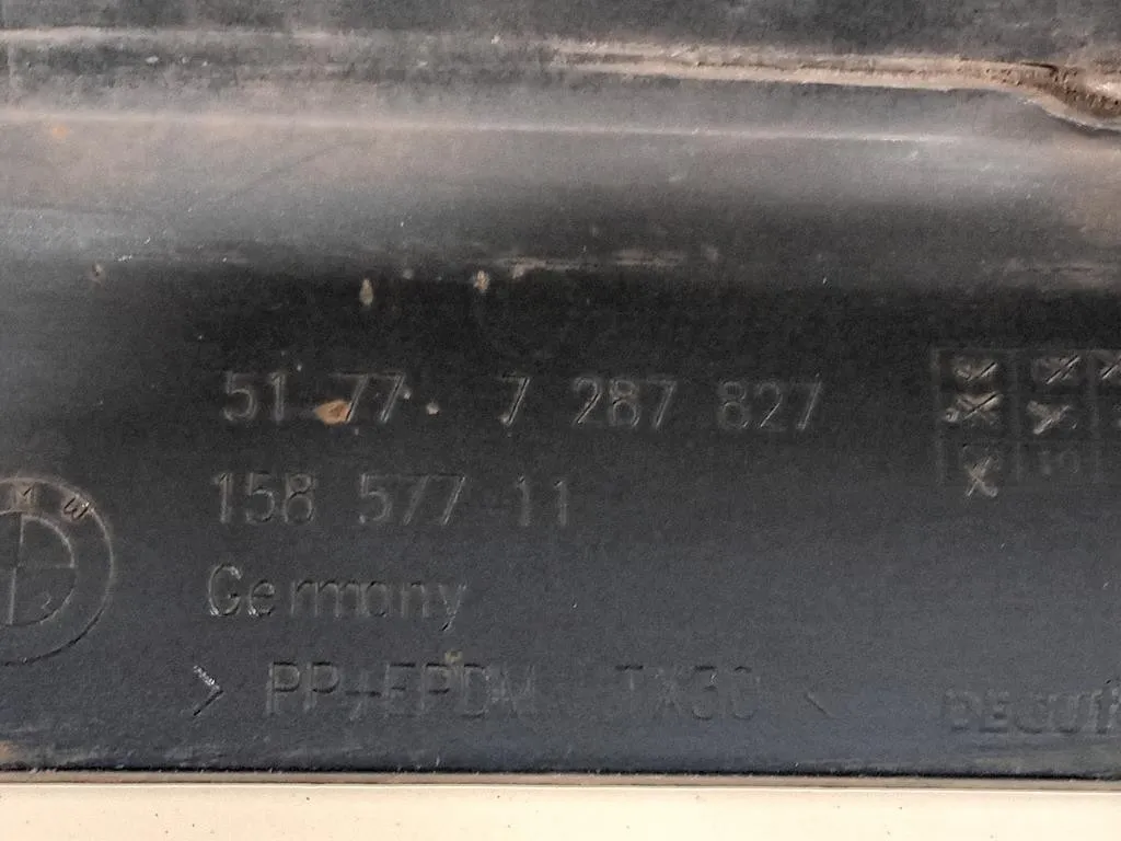 Spoiler Sottoporta SX 5177 7287827 Bmw Serie 1 F20 Berlina 2012