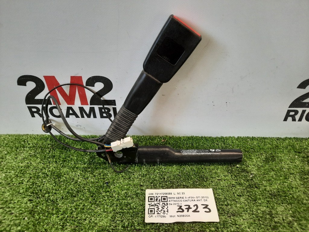 Attacco Cintura ANT DX 33C409 Bmw Serie 1 F20 Berlina 2015